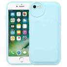 For iPhone SE 2022 / SE 2020 / 8 / 7 Liquid Airbag Decompression Phone Case(Light Blue) - 1