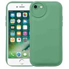 For iPhone SE 2022 / SE 2020 / 8 / 7 Liquid Airbag Decompression Phone Case(Retro Green) - 1
