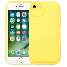 For iPhone SE 2022 / SE 2020 / 8 / 7 Liquid Airbag Decompression Phone Case(Lemon Yellow) - 1