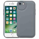 For iPhone SE 2022 / SE 2020 / 8 / 7 Liquid Airbag Decompression Phone Case(Dark Gray) - 1