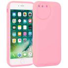 For iPhone 8 Plus / 7 Plus Liquid Airbag Decompression Phone Case(Pink) - 1