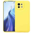 For Xiaomi Mi 11 Liquid Airbag Decompression Phone Case(Lemon Yellow) - 1