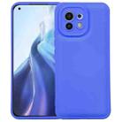 For Xiaomi Mi 11 Liquid Airbag Decompression Phone Case(Blue) - 1