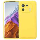 For Xiaomi Mi 11 Pro Liquid Airbag Decompression Phone Case(Lemon Yellow) - 1