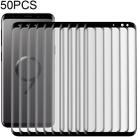 50 PCS 3D Curved Silk-screen PET Frosted Full Coverage Protective Film for Galaxy S9(Black) - 1