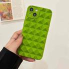 For iPhone 12 Riveted Smooth TPU Phone Case(Green) - 2