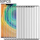 50 PCS 3D Curved Silk-screen PET Full Coverage Protective Film for Huawei Mate 30 Pro(Black) - 1