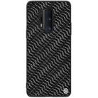 For OnePlus 8 Pro NILLKIN Glorious Series TPU + PC 3D Geometric Texture Reflective Mobile Phone Protective Case(Silver Light) - 1