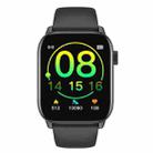 hoco Y3 1.69 inch 2.5D HD Capacitive Touch Screen IP68 Smart Sports Watch(Black) - 1