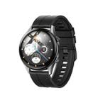 hoco Y7 1.32 inch TFT OGS Capacitive Touch Screen IP68 Smart Sports Watch(Black) - 1
