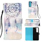 For Samsung Galaxy S23 5G 3D Painting Horizontal Flip Leather Phone Case(Dream Wind Chimes) - 1