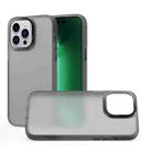 For iPhone 11 Pro Max Skin Feel PC Shockproof Protective Phone Case(Black) - 1