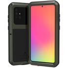 For Galaxy A71 LOVE MEI Metal Shockproof Waterproof Dustproof Protective Case(Army Green) - 1