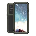 For Galaxy S20 Plus LOVE MEI Metal Shockproof Waterproof Dustproof Protective Case(Army Green) - 1
