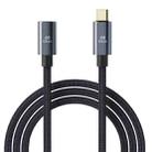 USB4.0 40Gbps Type-C Male to Female Extension Cable, Length:1m - 1