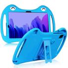 For TCL Tab Pro 5G Cartoon Silicone Shockproof Protective Tablet Case with Stand & Pen Slot(Blue) - 1