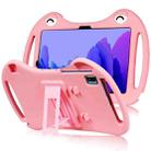 For TCL Tab Pro 5G Cartoon Silicone Shockproof Protective Tablet Case with Stand & Pen Slot(Pink) - 1