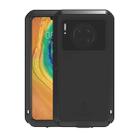 For Huawei Mate 30 LOVE MEI Metal Shockproof Waterproof Dustproof Protective Case(Black) - 1