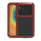 For Huawei Mate 30 LOVE MEI Metal Shockproof Waterproof Dustproof Protective Case(Red) - 1