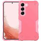 For Samsung Galaxy S23 5G Non-slip Shockproof Armor Phone Case(Pink) - 1