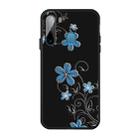 For Galaxy A21 Pattern Printing Embossment TPU Mobile Case(Small orchid) - 1