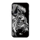 For Galaxy A41 Pattern Printing Embossment TPU Mobile Case(Lion) - 1