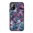 For Galaxy A51 Pattern Printing Embossment TPU Mobile Case(Marble) - 1