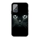 For Galaxy A91 / S10 Lite Pattern Printing Embossment TPU Mobile Case(Whiskered cat) - 1