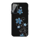 For Galaxy S20 Pattern Printing Embossment TPU Mobile Case(Small orchid) - 1