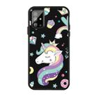 For Galaxy S20+ Pattern Printing Embossment TPU Mobile Case(Candy Unicorn) - 1