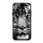 For Galaxy S20+ Pattern Printing Embossment TPU Mobile Case(White tiger) - 1