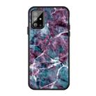 For Galaxy S20 Ultra Pattern Printing Embossment TPU Mobile Case(Marble) - 1