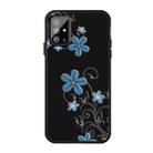 For Galaxy S20 Ultra Pattern Printing Embossment TPU Mobile Case(Small orchid) - 1