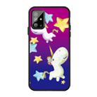 For Galaxy S20 Ultra Pattern Printing Embossment TPU Mobile Case(Pegasus) - 1