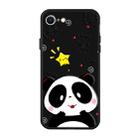 For iPhone SE 2022 / SE 2020 Pattern Printing Embossment TPU Mobile Case(Dummy Bear) - 1