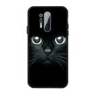 For OnePlus 8 Pro Pattern Printing Embossment TPU Mobile Case(Whiskered cat) - 1