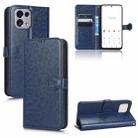 For Tone E22 Honeycomb Dot Texture Leather Phone Case(Blue) - 1