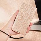 For Asus Zenfone 7 Honeycomb Dot Texture Leather Phone Case(Gold) - 6