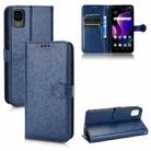 For TCL 30z T602DL Honeycomb Dot Texture Leather Phone Case(Blue) - 1