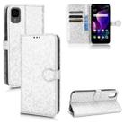 For TCL 30z T602DL Honeycomb Dot Texture Leather Phone Case(Silver) - 1