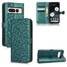 For Google Pixel 7 Pro Honeycomb Dot Texture Leather Phone Case(Green) - 1