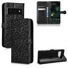 For Google Pixel 6 Pro Honeycomb Dot Texture Leather Phone Case(Black) - 1