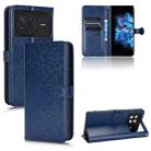 For vivo X Note Honeycomb Dot Texture Leather Phone Case(Blue) - 1
