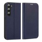 For Samsung Galaxy S23+ 5G DUX DUCIS Skin X2 Series Horizontal Flip Leather Phone Case(Blue) - 1