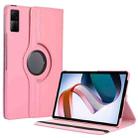 For Xiaomi Redmi Pad 10.61 360 Degree Rotation Litchi Texture Leather Tablet Case(Pink) - 1