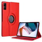 For Xiaomi Redmi Pad 10.61 360 Degree Rotation Litchi Texture Leather Tablet Case(Red) - 1
