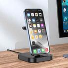 hoco CW43 Graceful 3 in 1 Wireless Charger(Black) - 5