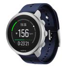 For Suunto 5 Peak Silicone Watch Band(Dark Blue) - 1