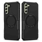 For Samsung Galaxy S21 FE 5G MagSafe Shockproof Armor Phone Case(Black) - 1