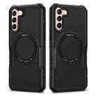 For Samsung Galaxy S22+ 5G MagSafe Shockproof Armor Phone Case(Black) - 1